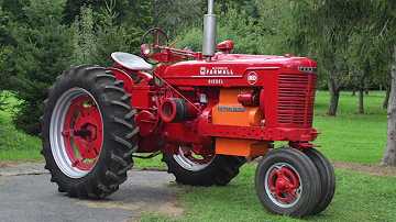 Kolik koní měl traktor Farmall M z roku 1952?