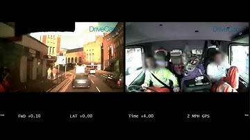 Truck Failed to Keep an Out Hard Brake ​​​| DriveCam Video UK