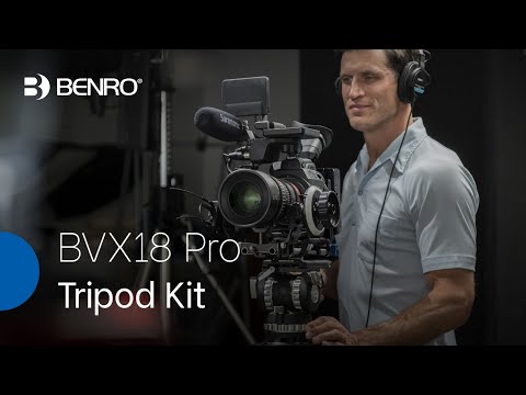 Benro BVX18 Carbon Fiber Pro Video Tripod Kit