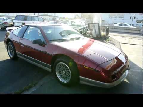 1987 Pontiac Fiero GT 1 Owner 100k Mi GM V6 Sports Investment Car