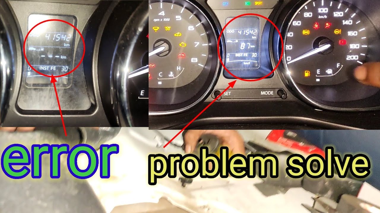 Tata nexon BS4 xz model petrol engine fuel gauge problem