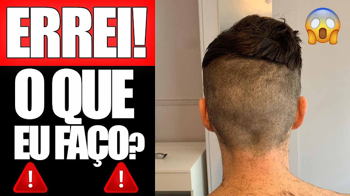 ERREI NO CORTE DO CLIENTE- O que eu faço?
