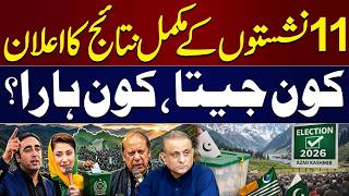 AJK Polls 2026 Results Live | Unofficial Results Announced for 11 Seats | Samaa TV