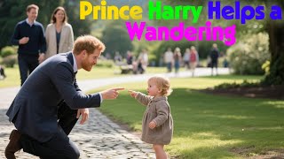 Prince Harry Helps a Wandering Toddler Find His Parents in Rotorua |Emotional Stories