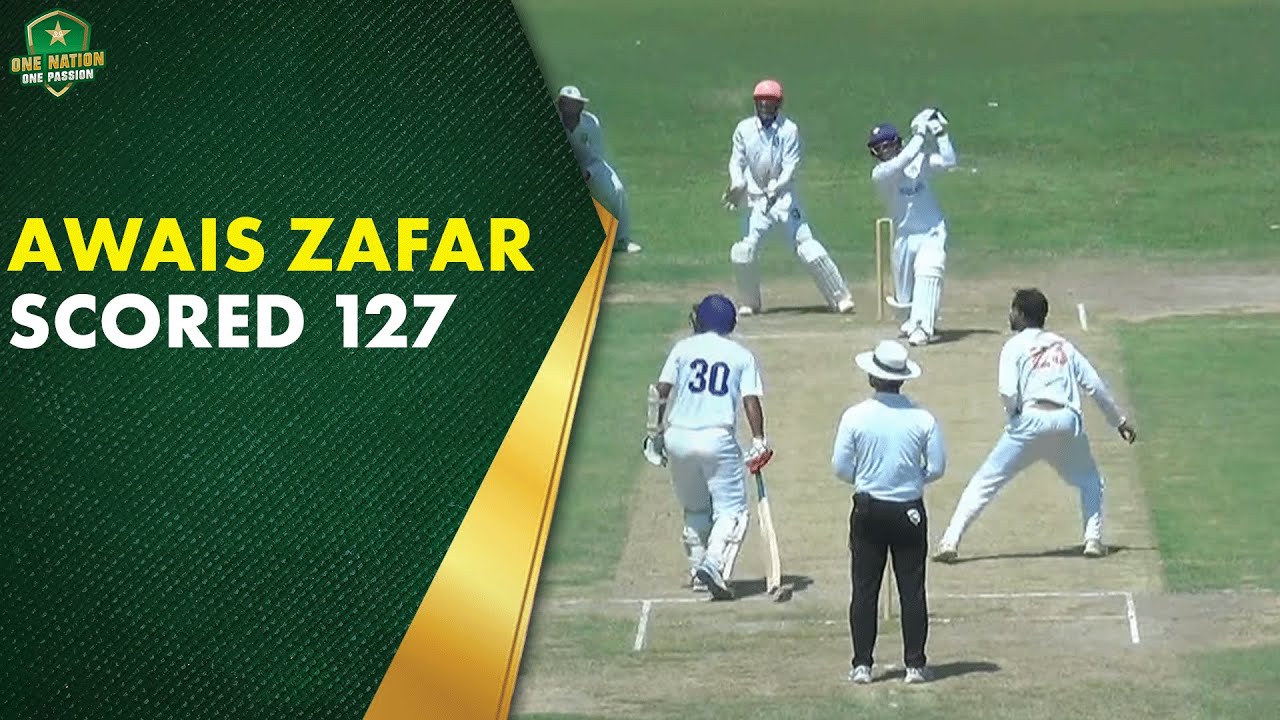 Awais Zafar Scored 127 | FSD vs AJK | Hanif Muhammad Trophy 2025-26 (Round 2) 🏏