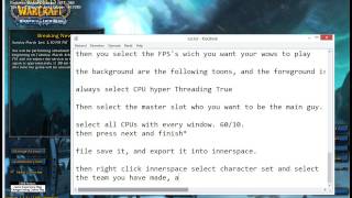Tutorial : how to start boxing using isboxer WOW Part 2