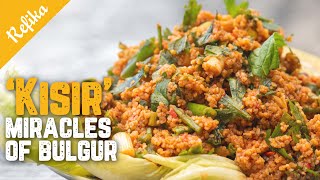 How to Make KISIR, Turkish Version Of Tabbouleh | An Incredibly Delicious VEGAN Appetizer Recipe!