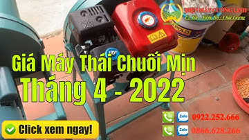 Cập Nhật Giá Máy Thái Chuối Mịn Mới Nhất Tháng 4 Năm 2022