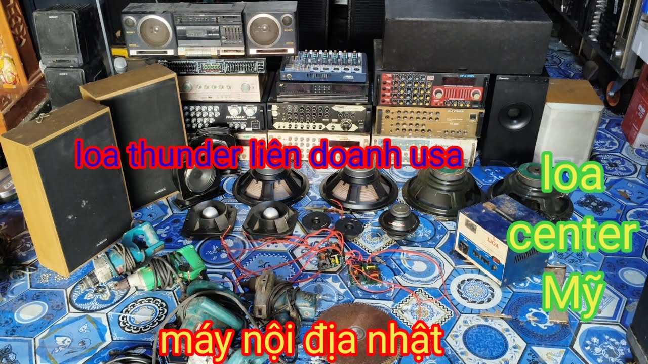 Loa center mỹ xịn, loa súp Kenwood, pioneer, máy nội địa nhật và rất nhiều loa xịn sò nội địa khác