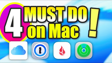 Four Things Every Mac User MUST DO Right Now