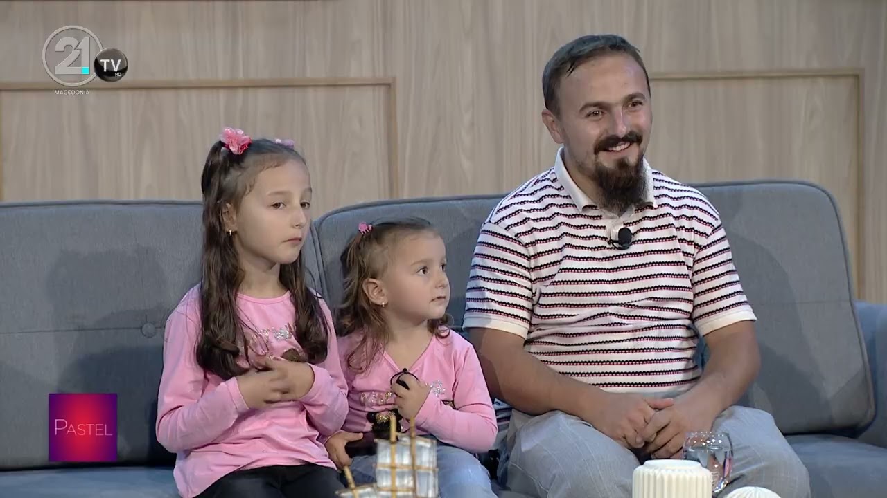 Pastel - Njeriu i Sharrit na njofton me familjen e tij në studio 13.10.2023