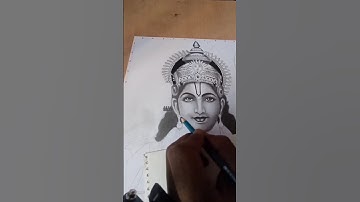 Jai Shree Ram | Ram ji sketch | #jaishreeram #ram #shortvideo #shorts #deaf