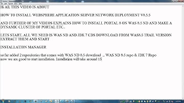 WebSphere 8.5.5 Network Deployment Installation on Windows