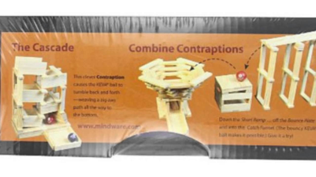 Mind Ware Keva Contraptions - YouTube