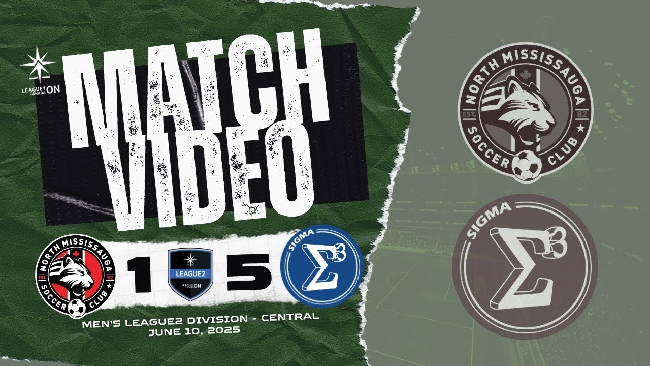 Sigma FC Adam Baig 2025 L1ON Full Game vs North Mississauga SC B June 2025