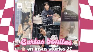 𐙚 ๋࣭ ⭑COMO HACER CARTAS BONITAS EN INSTA STORIES 🧸💌🌷 by Pame🦋 1,119 views 3 months ago 4 minutes, 51 seconds