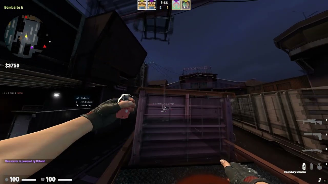 Lane x sata vs Brandon x kentry (luasense uc finals) ft. neverlose.cc