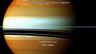 A Long Storm System on Saturn | NASA APOD 2025-10-05