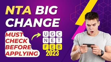 UGC NET 2023 Application Form: Big Update | NTA NET Notice Age Limit Change | Achievers