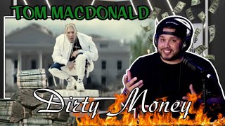 Tom MacDonald - "Dirty Money" | NEW FUTURE FLASH REACTS | HE LOW KEY PREACHING