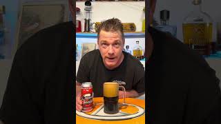 Trying out a chocolate stout beer #beerstyle #cocktail