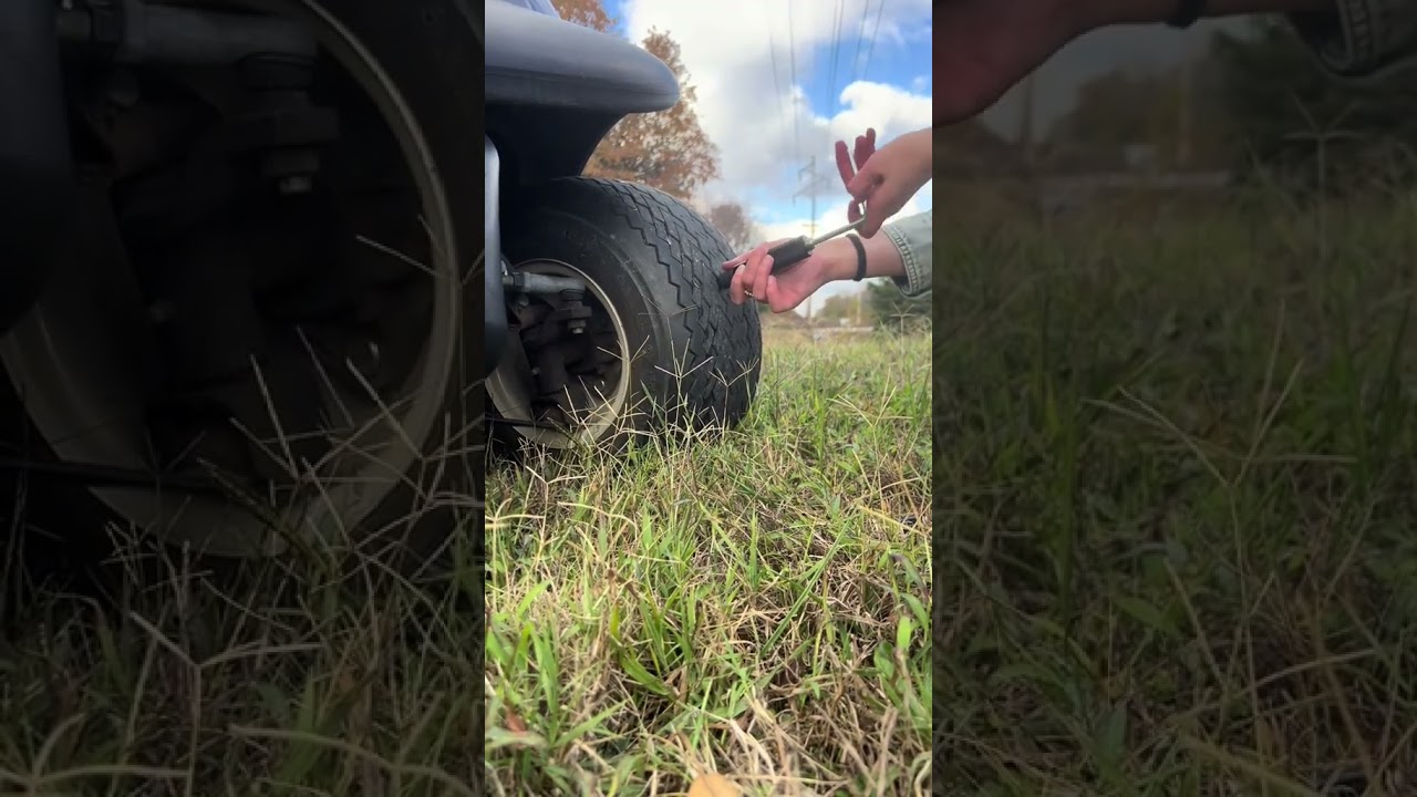Quick & Easy Tire Repair On Golf Cart Tire
