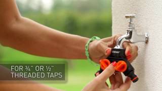 Claber Double Tap Connector 8598 8599