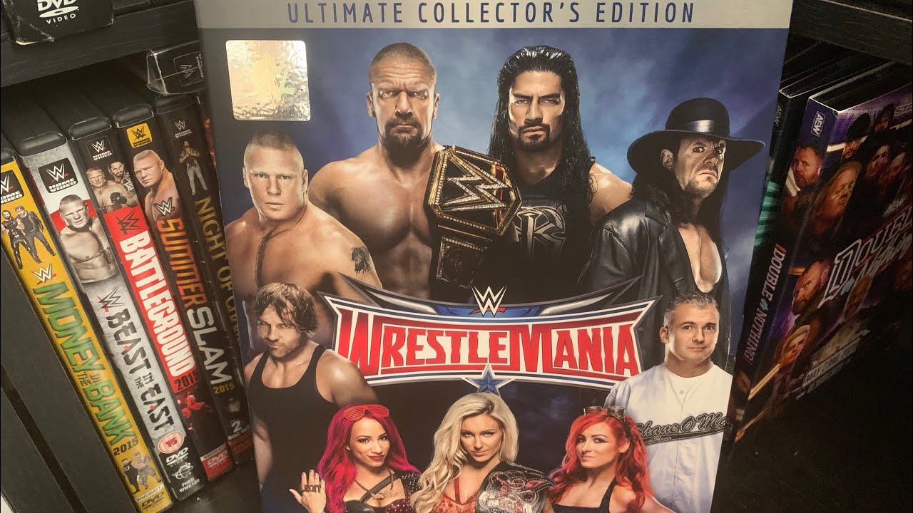 WWE WrestleMania 39 – UK Exclusive Limited Edition (DVD)