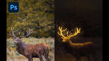 Glowing Horn Effect - Best Photoshop Tutorial For Beginners 2024