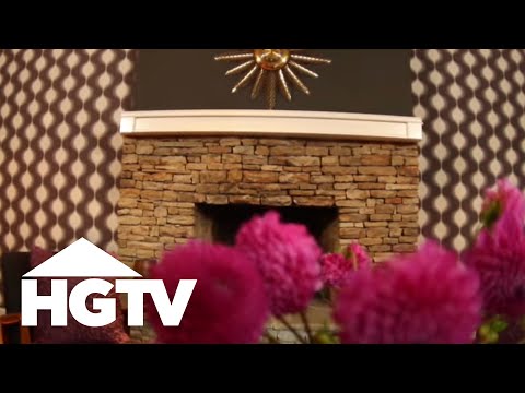 How to Cover Walls with Fabric | HGTV