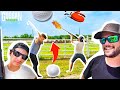 EPIC Golf TRICK SHOT Challenge With PEWPEW!