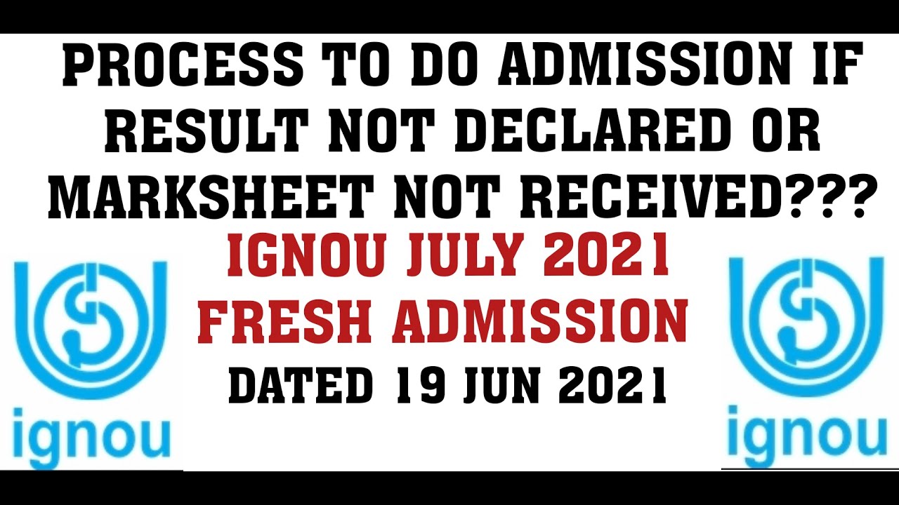 ignou assignment for july 2021 session