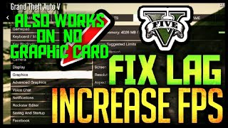 How To Play Gta 5 On 4gb Ram Without Lag  | Low End Pc
