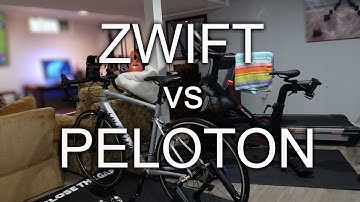 Peloton versus Zwift. Watch this before you decide.