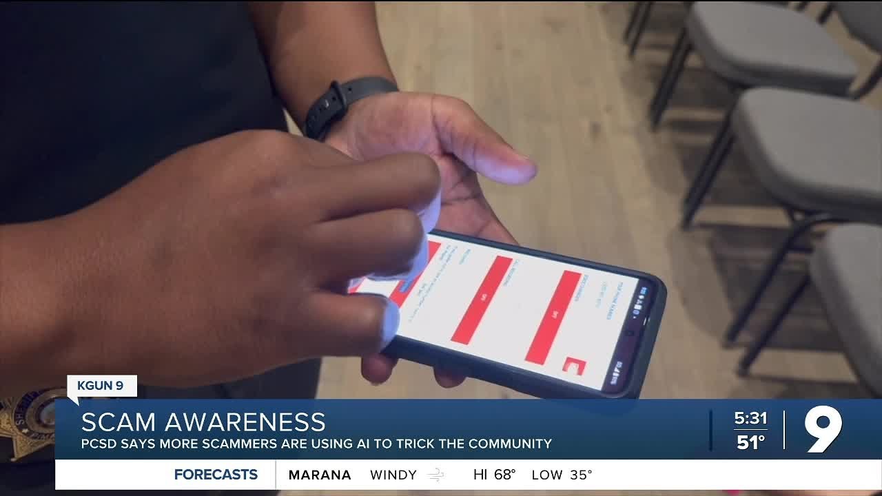 Scams are on the rise with new technology, targeting older adults - YouTube