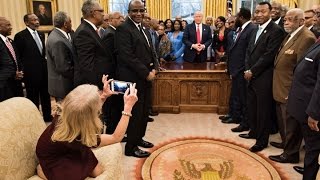 Kellyanne Conway’s Ultra Casual Oval Office Photo Is Already A Weird New Meme