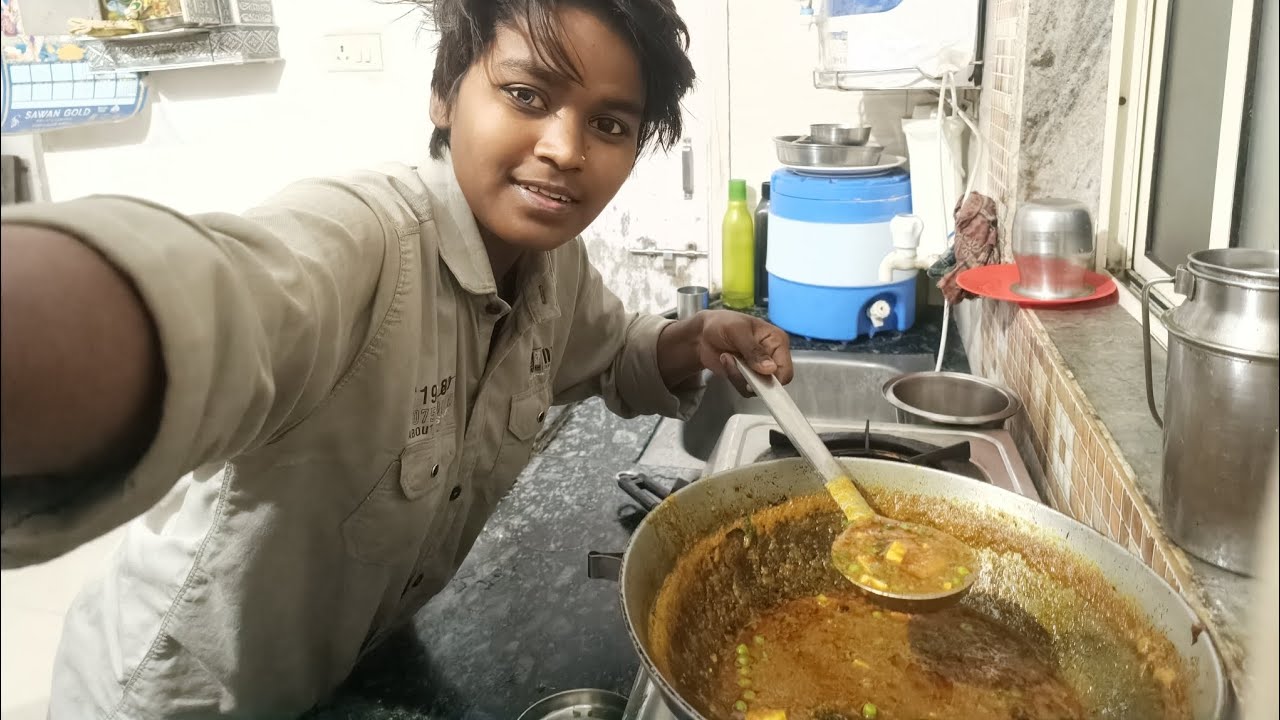 Pahli bar paneer ki sabji banai 😊