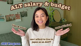 ALT salary, living expenses in japan, how i budget | JET Program 2022