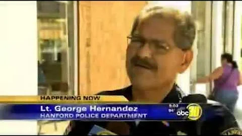 Stolen truck crashes through Hanford's Superior Da...