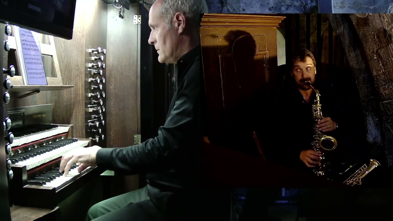 Franz Schubert : "Serenade" arr. Saxophone et Orgue  - (Jean-Cyrille Gandillet - Romuald Maryn)
