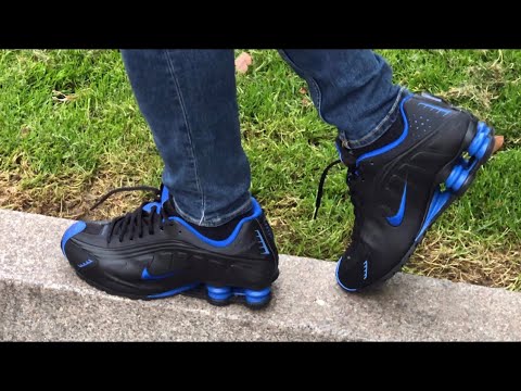 NIKE SHOX R4 • Probando Las Nike shox ~ - YouTube