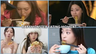 Babymonster eating moments💗
