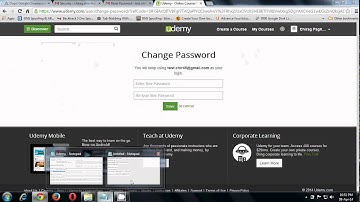 Insecure password reset mechanism -Udemy