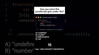 JavaScript Most Asked Interview questions❓#ytshorts #shorts #javascript #javascriptinterview #viral