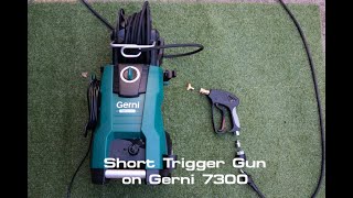 Short Trigger Gun on Gerni 7300  Snow Foam Australia