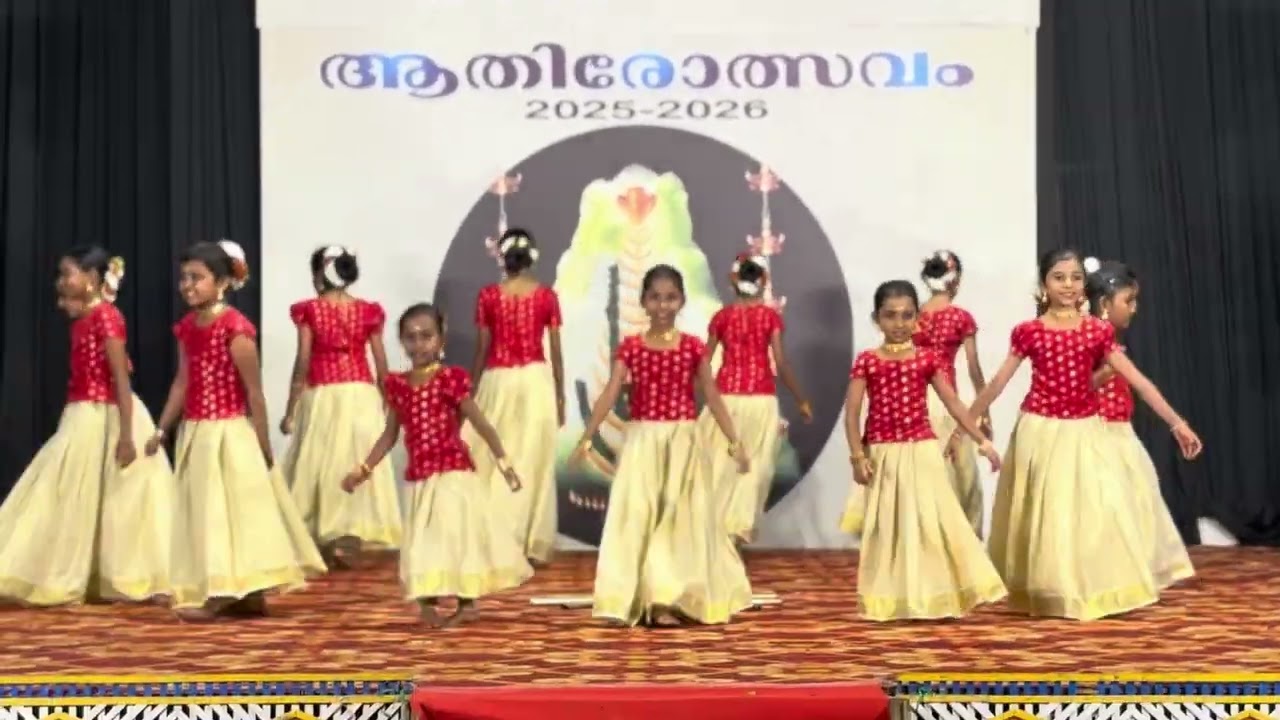 Athirotsavam 2025 at Vadakkunathan Temple | Graceful Thiruvathira Dance 