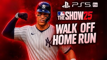 MLB The Show 25 Aaron Judge Walk Off Home Run!