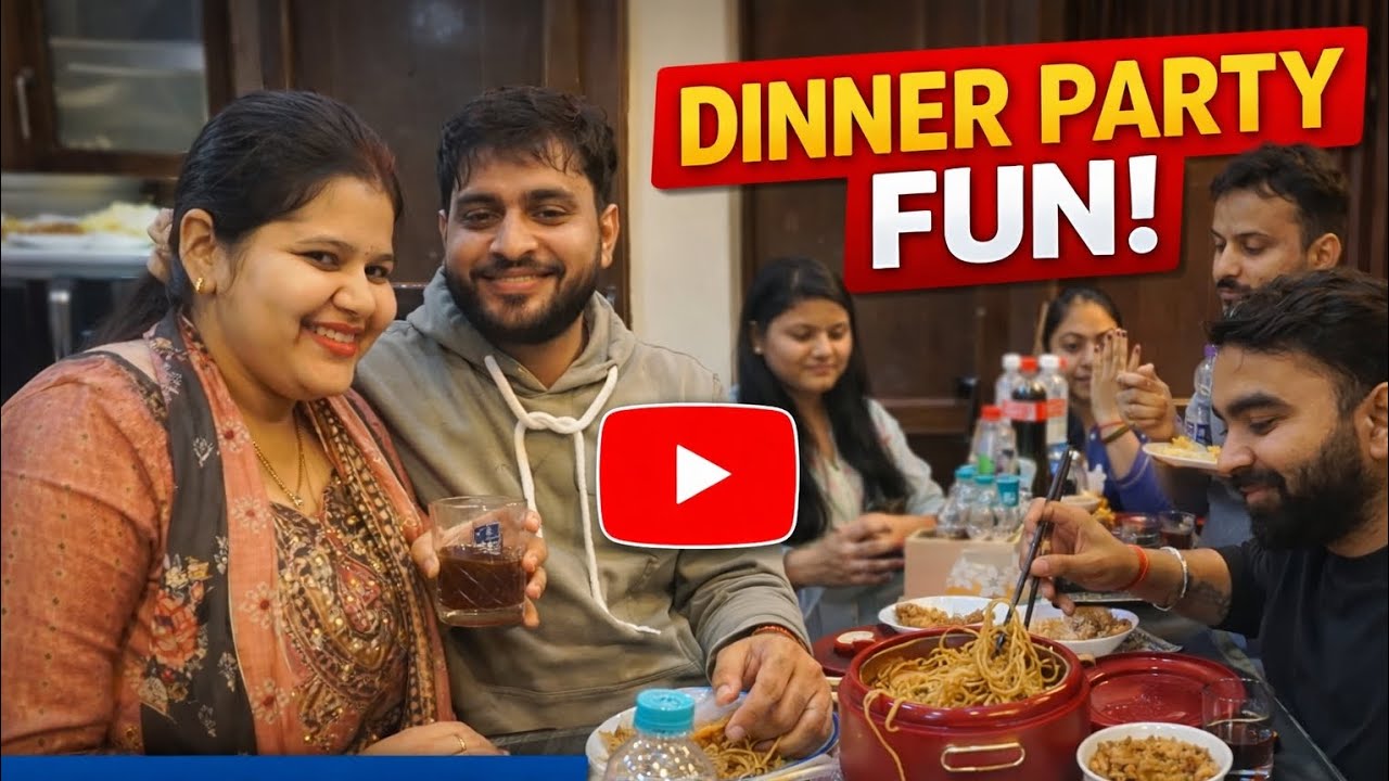 Shaadi Ke Baad Pehli Dinner Party | Fun, Food & Friends