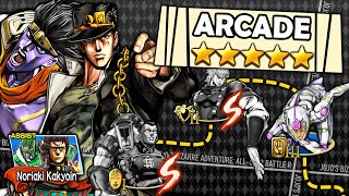 Jotaro (Part 3) - S RANK ONLY Arcade Mode (5★) - JoJo’s Bizarre Adventure: All-Star Battle R