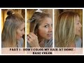 PART 1 - Home Hair Color - How I color the BASE